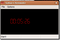 Gohan‘s Reminder
