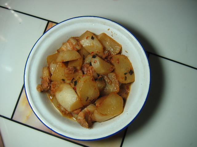 蘿卜燉肉